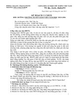 Ghi chép bồi dưỡng thường xuyên THCS