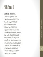 Nhóm 1 ĐỀ BÀI TÍNH NÚN MÓNG NÔNG