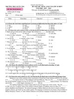 test 5 english 9 part 1