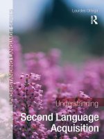 Understanding second language acquisition 