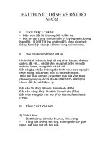 BÀI THUYẾT TRÌNH về đất đỏ 