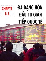 Bài giảng đầu tư quốc tế  chương 2   đa dạng hóa đầu tư gián tiếp quốc tế
