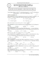 bài giải chi tiết đh 2013 theo từng chương và sắp xếp từ dễ đến khó