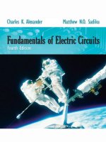 fundamentals of electric circuits