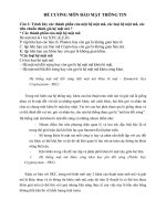 ĐỀ CƯƠNG MÔN BẢO MẬT THÔNG TIN