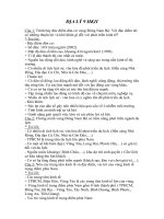 đề cương ôn tập ĐỊA lý 9 HKII