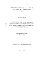 Nghiên cứu sản xuất vacxin mẫu chuẩn quốc gia viêm gan b từ huyết tương người để dùng trong kiểm định vacxin viêm gan b sản xuất tại việt nam 