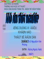 ứng dụng vi điều khiển vào thiết bị điện dân dụng