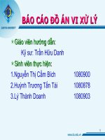 Thiết kế băng chuyền, mạch đếm và phân loại  sản  phẩm  theo  chiều  cao  dùng 89C51