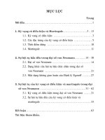 Ebook sự hội tụ của kỳ vọng có điều kiện và martingale trong đại số von neumann  phần 1