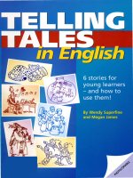 Telling tales in english stories for young learners   and how to use them 