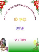 Tuần 34. Người làm đồ chơi