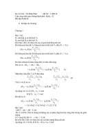 Lớp công trình giao thông thành phố Khóa : 52Bài tập chuẩn bị1) bài tập các chương