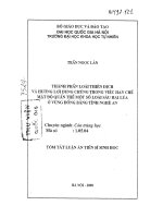 Thành phần loại thiên địch và hướng lợi dụng chúng trong việc hạn chế mật độ quần thể một số loài sâu hại lúa 