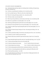 CÂU hỏi ôn tập QUẢN TRỊ MARKETING 