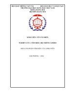 NGHIÊN cứu ( tìm HIỂU) hệ THỐNG GMDSS 