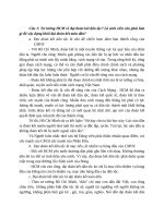 Đề cương ôn tập tư tưởng Hồ Chí Minh