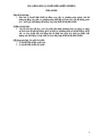 Lý thuyết điều khiển tự động tuyến tính và phi tuyến