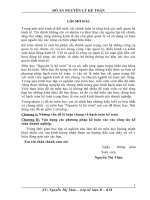 Báo cáo đồ án Nguyên lý kế toán