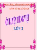 Tuần 35. Ôn tập cuối học kì II