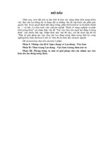 Một Số Giải Pháp Tạo Việc Làm Cho Lao Động Nông Thôn Trong Thời Kỳ Công Nghiệp Hoá, Hiện Đại Hoá Ở Nước Ta