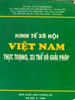 Ebook kinh tế xã hội việt nam thực trạng, xu thế và giải pháp  phần 1