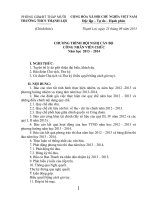 Văn kiện Hội nghị cán bộ công chức