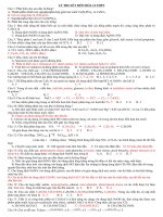 TÀI LIỆU ÔN THI MÔN HÓA HỌC 12 THPT 2