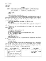 Giáo án Lịch sử địa phương Đồng Tháp lớp 8 tiết 47