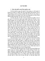 Thực trạng kế toán chi phí kinh doanh và tính giá thành sản phẩm vận tải trong các doanh nghiệp vận tải hàng không 