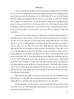 Tác động của PCI đến hoạt động thành lập doanh nghiệp mới tại các địa phương ở việt nam giai đoạn 2010   2014 