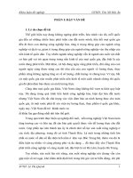 Đánh giá hiệu quả kinh tế sản xuất lúa ở xã hà lâm – huyện hà trung – tỉnh thanh hóa”