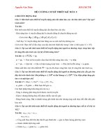 ĐỀ CƯƠNG cơ sở THIẾT kế máy 2