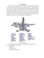 Tiếng anh chuyên ngành Thiết bị dầu khí (Petroleum equipment)