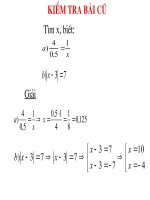 Ôn tập Chương I. Số hữu tỉ. Số thực