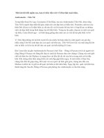 TRUYỀN THUYẾT HY LẠP VỀ CÁC CHÒM SAO TRÊN BẦU TRỜI VÀ CÁCH NHẬN DIỆN