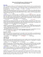 Tuyển tập bài tập hóa học khó nhất trong các đề thi thử 2015