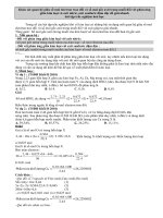 Chuyên đề kim loại và axit HNO3 hay và khó luyện thi THPT Quốc gia