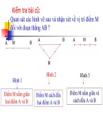 Chương I. §1. Điểm. Đường thẳng