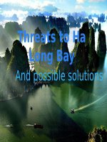 Ha long bay project english 2015