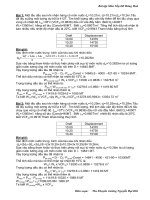 BÀI TẬP XẾP DỠ HÀNG HÓA VÀ CÁCH GIẢI