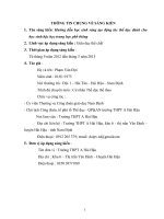 Hướng dẫn học sinh sáng tạo động tác thể dục dành cho học sinh bậc thpt 