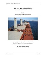 GIÁO TRÌNH WELCOME ON BOARD VSUP PROJECT