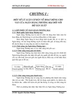 CHUYÊN ĐỀ TỐT NGHIỆP Phân tích tình hình cho vay ngắn hạn đối với hộ sản xuất tại ngân hàng NNPTNT Chi nhánh Thi Phổ Mộ Đức