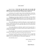 Quá trình thực hiện chính sách bảo hiểm thất nghiệp đối với nhóm lao động thất nghiệp trên địa bàn thành phố hà nội 