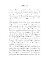 Một số giải pháp cơ bản nâng cao chất lượng hoạt động tín dụng tại ngân hàng nông nghiệp quận thanh xuân 