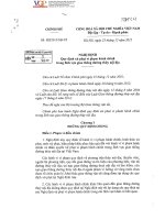 NGHI ĐỊNH 132/2015/NĐ-CP