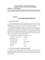 Tài liệu về máy điện không đồng bộ