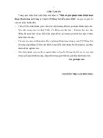 Một số giải pháp hoàn thiện hoạt động marketing tại công ty cám c p đồng nai đến năm 2020