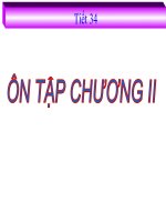 Ôn tập Chương II. Hàm số và đồ thị